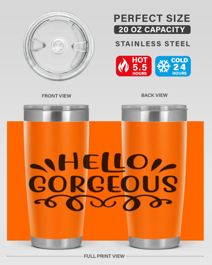 Hello Gorgeous 101#- fashion- Cotton Tank