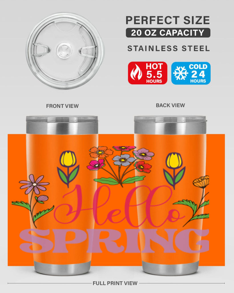 Hello Spring  233#- spring- Tumbler
