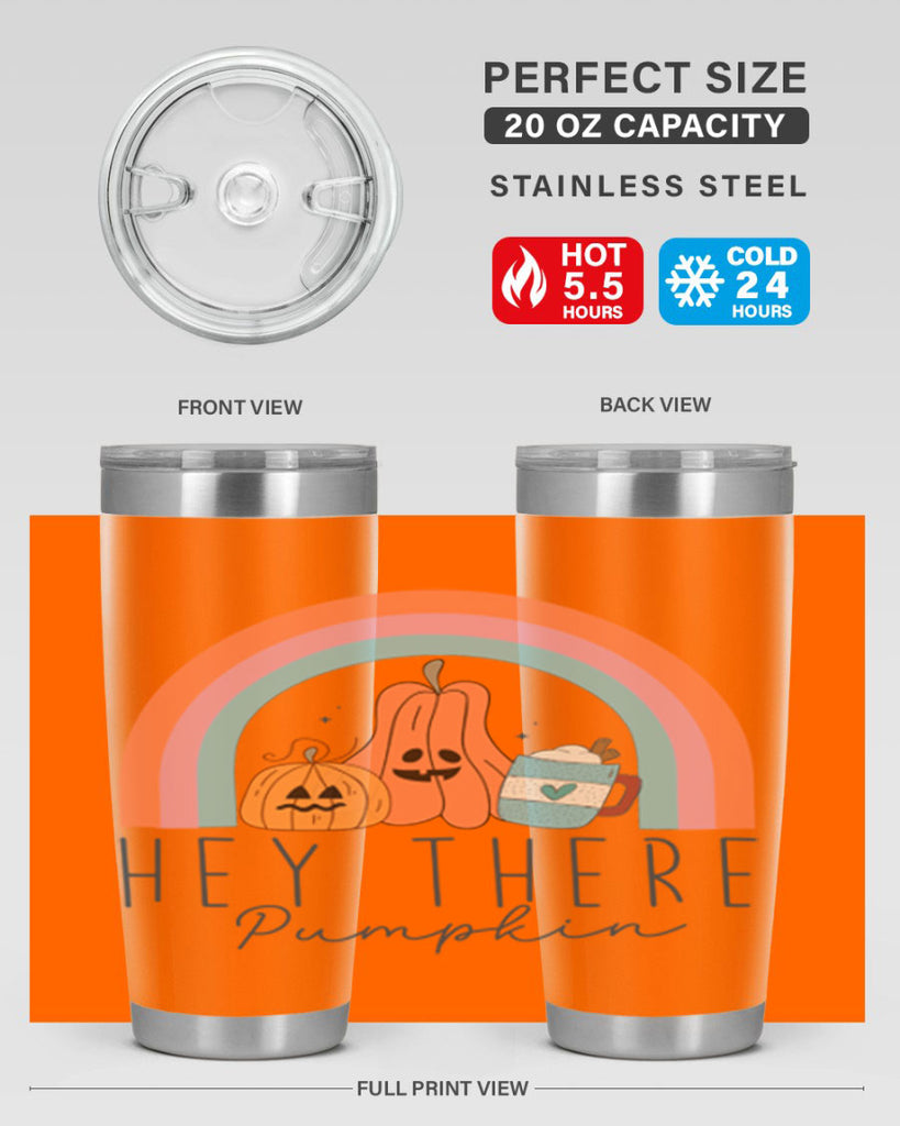Hey There Pumpkin 309#- fall- Tumbler