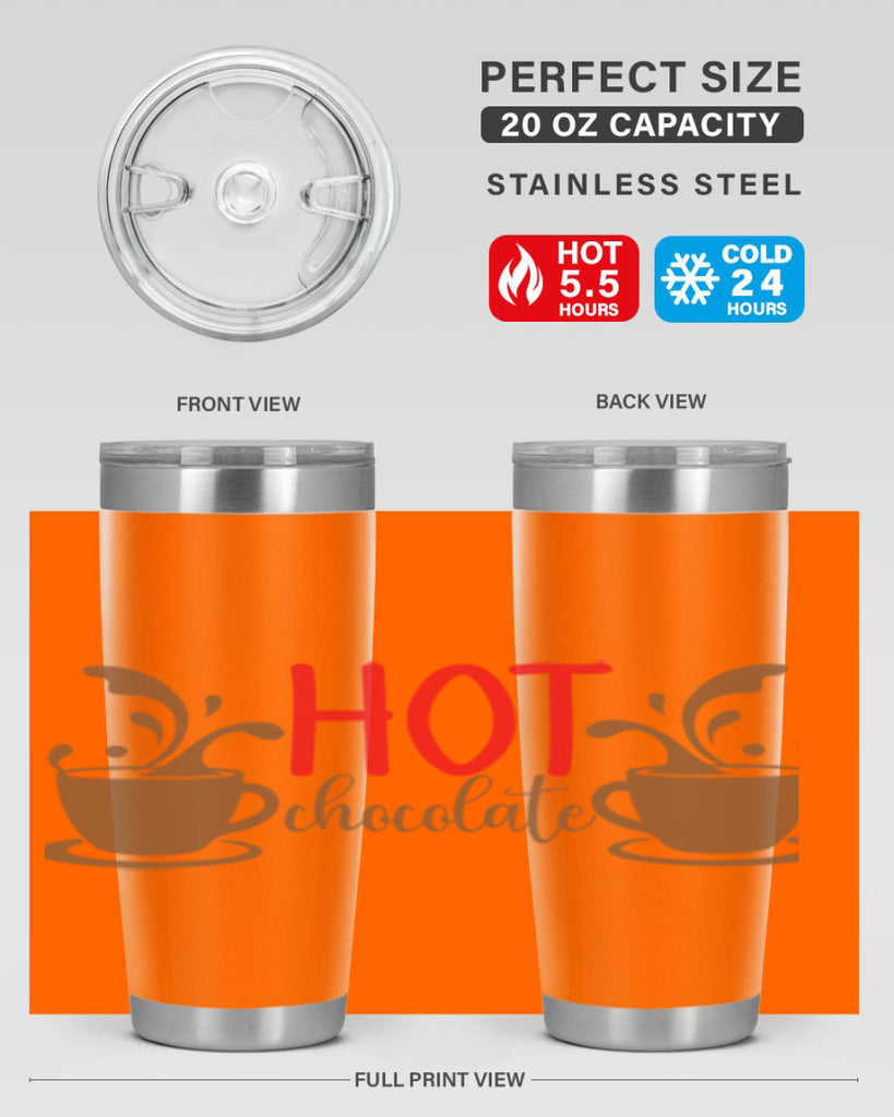 Hot Chocolate 212#- winter- Tumbler