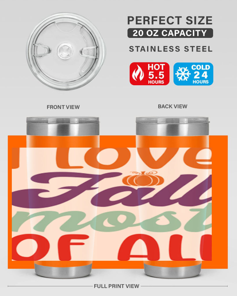 ILoveFallMostof 347#- fall- Tumbler