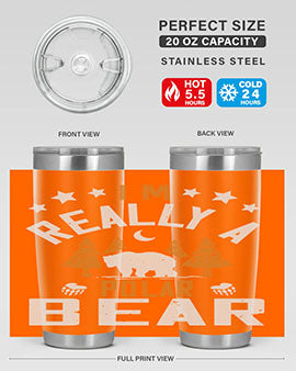 I'm really a polar bear 17#- Bears- Tumbler