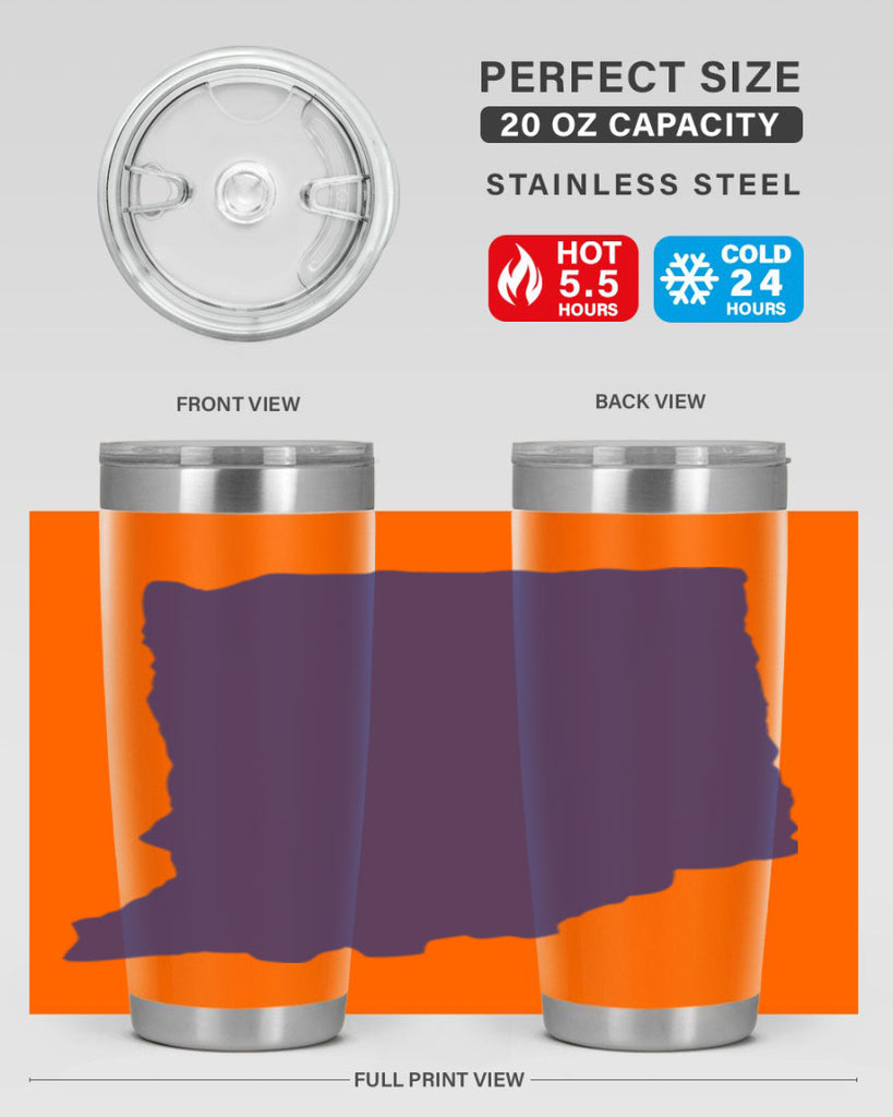 Indiana 37#- stateflags- Tumbler