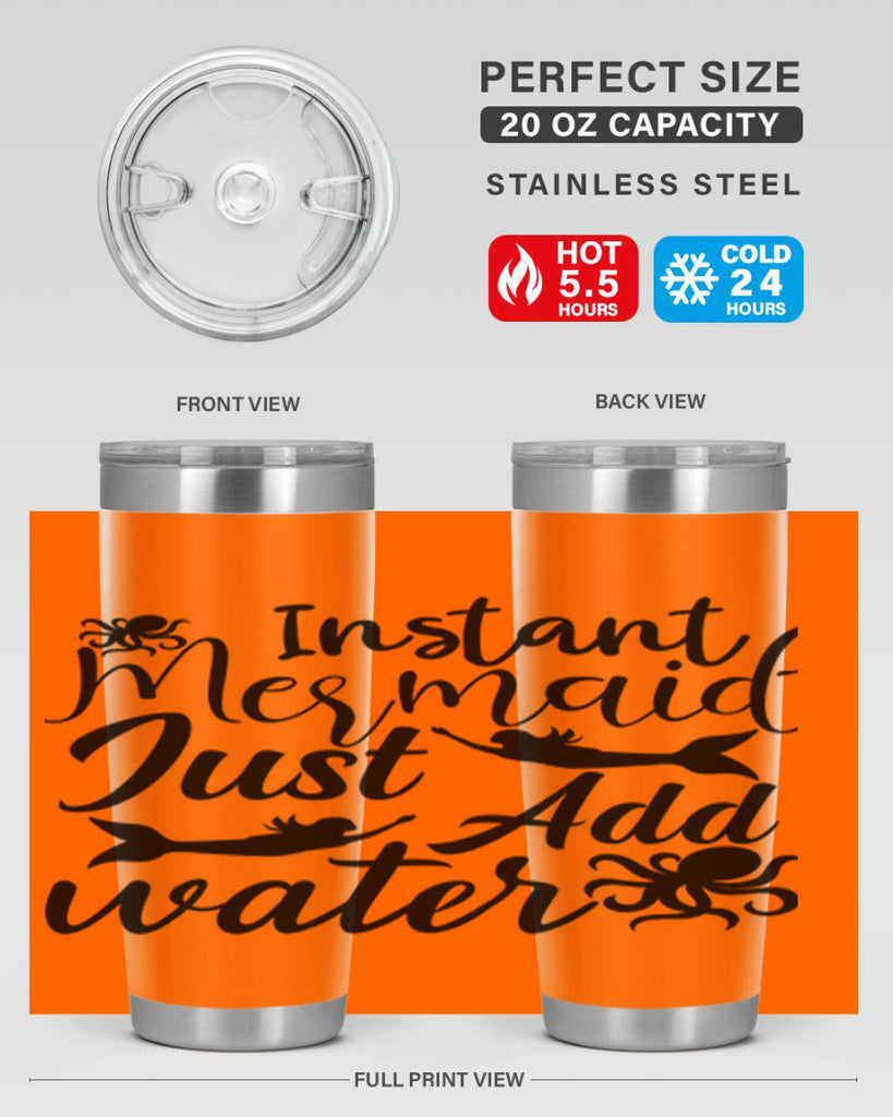 Instant Mermaid Just Add Water 270#- mermaid- Tumbler