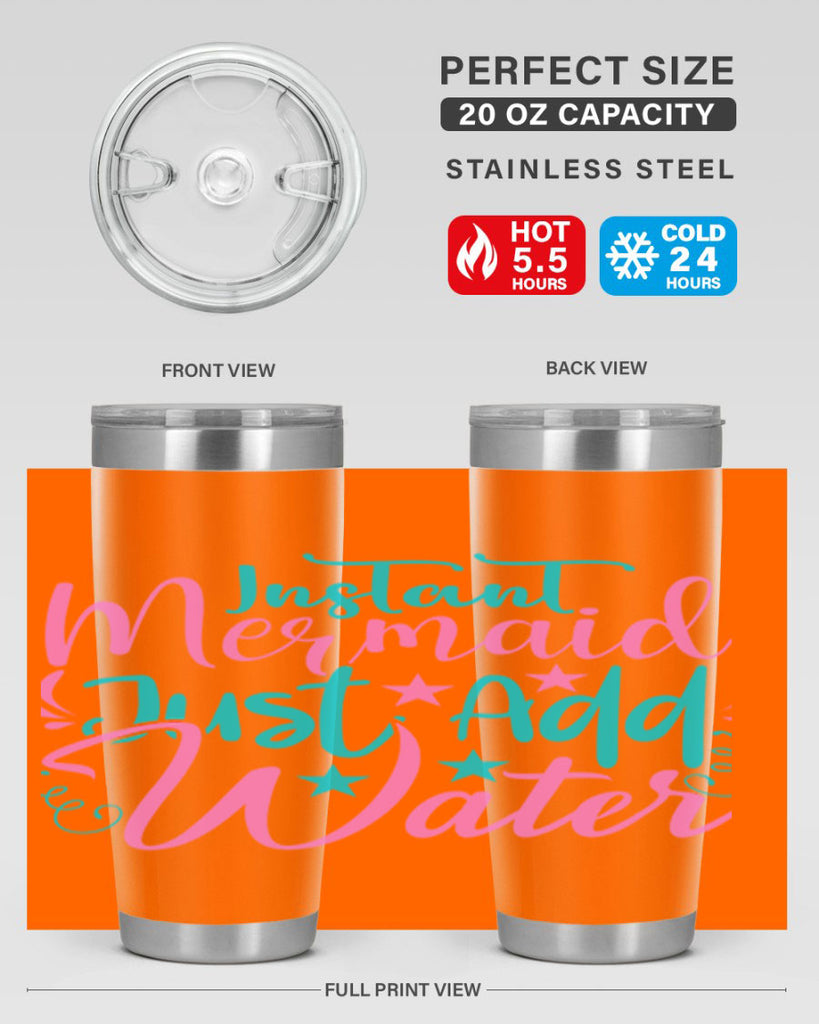 Instant Mermaid Just Add Water 271#- mermaid- Tumbler