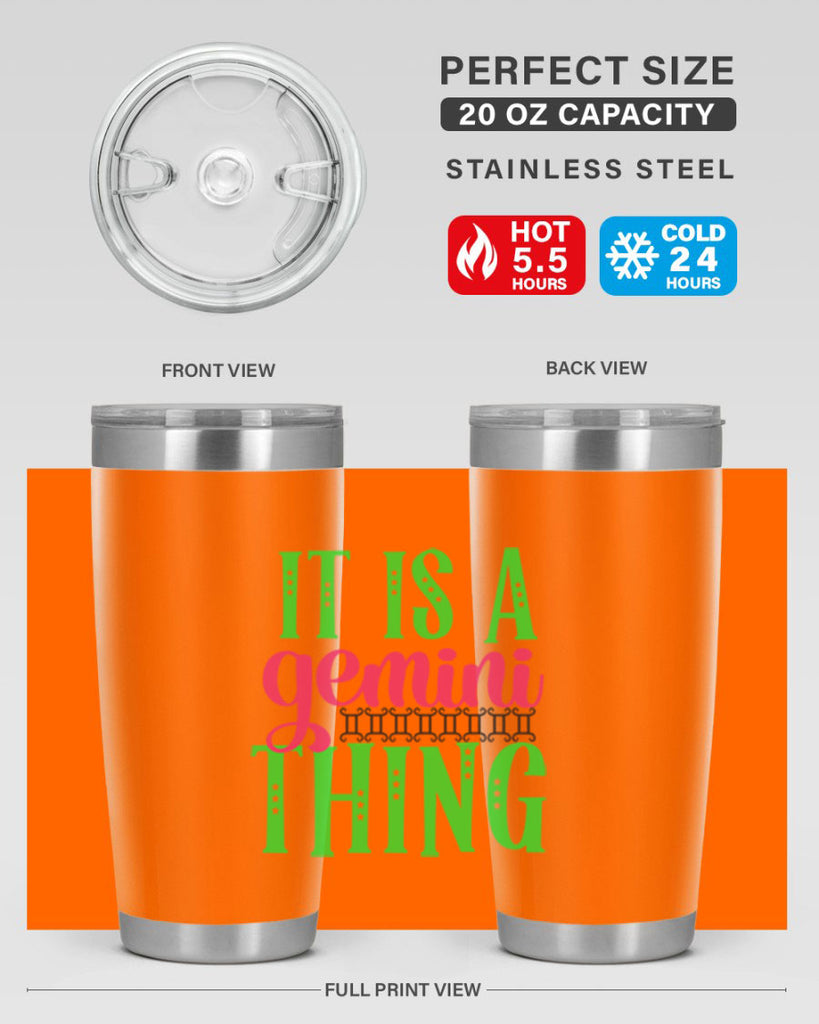 It is a gemini thing 254#- zodiac- Tumbler