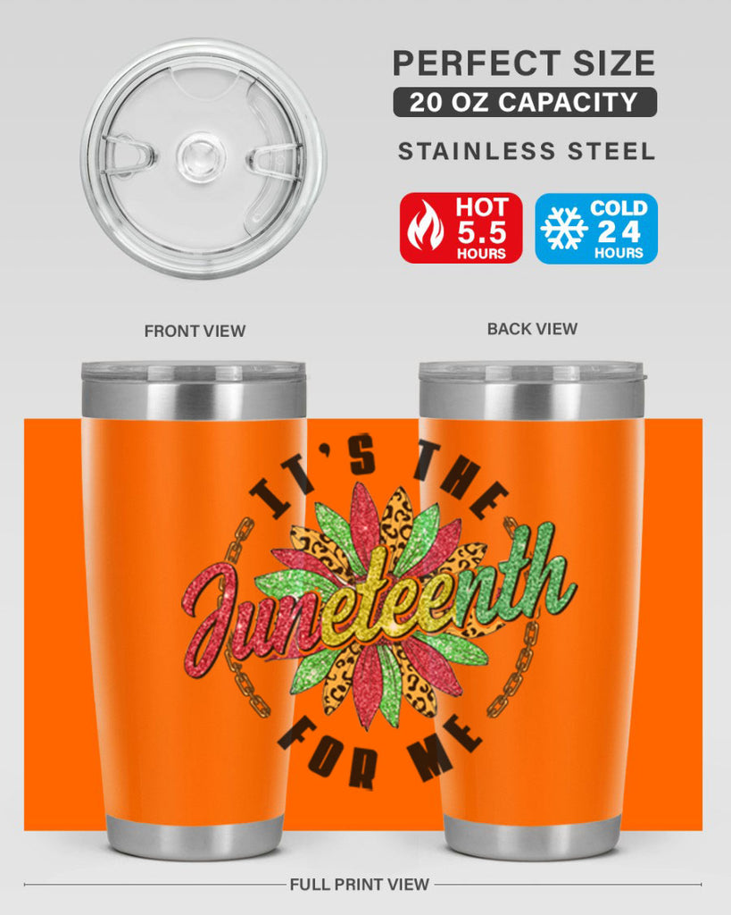 ItS The Juneteenth For Me 1865 Png 14#- Juneteenth- tumbler