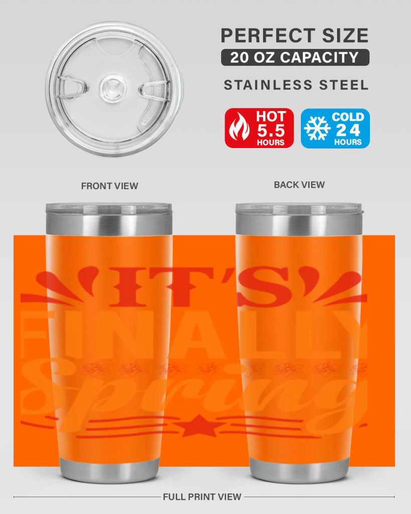 It’s finally spring 288#- spring- Tumbler
