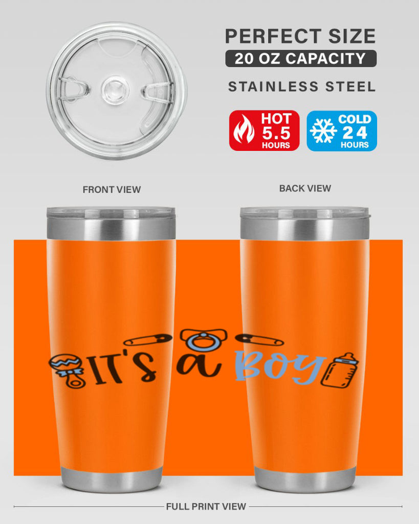 Its A Boy Style 80#- baby- tumbler