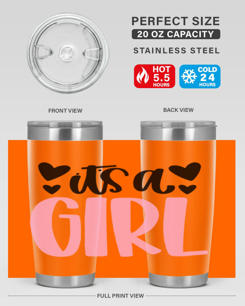 Its A Girl Style 79#- baby- tumbler