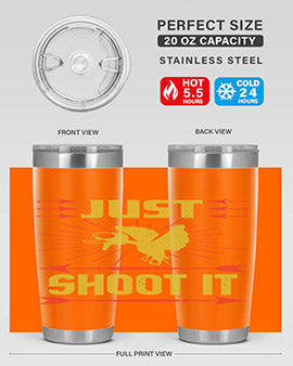 Just shoot it Style 32#- duck- Tumbler