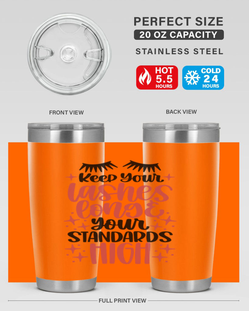 Keep Your Lashes Long Your Standards Hight Style 71#- make up- Tumbler