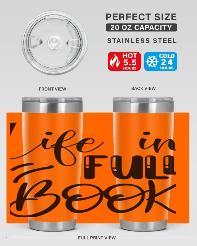 LIFE in FULL BOOK  300#- spring- Tumbler