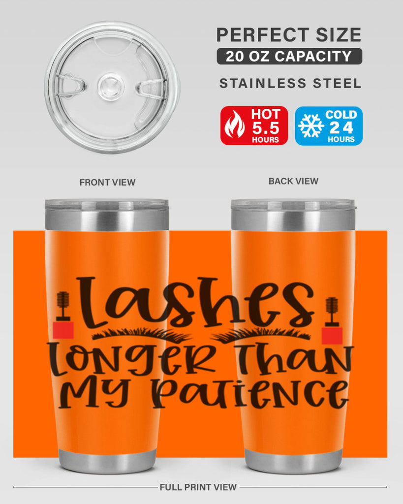 Lashes Longer Than My Patience Style 231#- make up- Tumbler