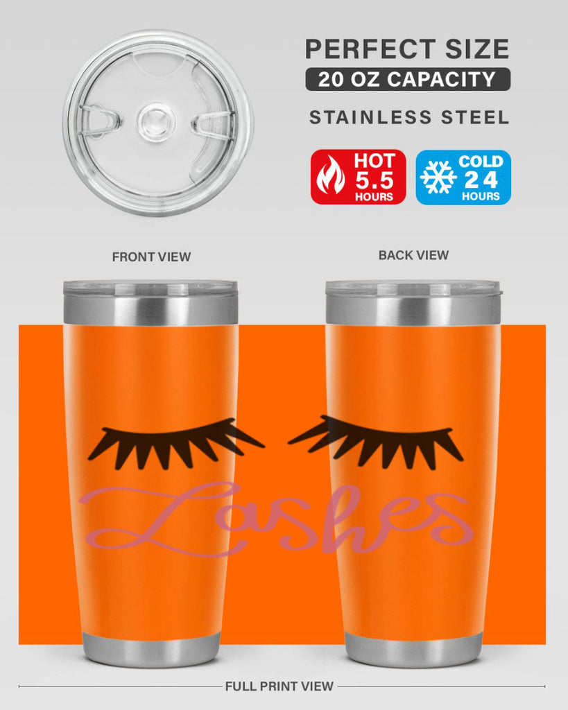 Lashes Style 69#- make up- Tumbler