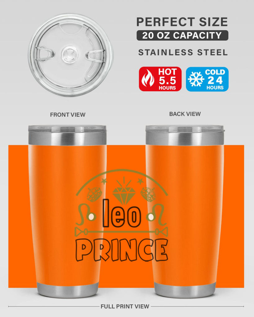 Leo prince 291#- zodiac- Tumbler