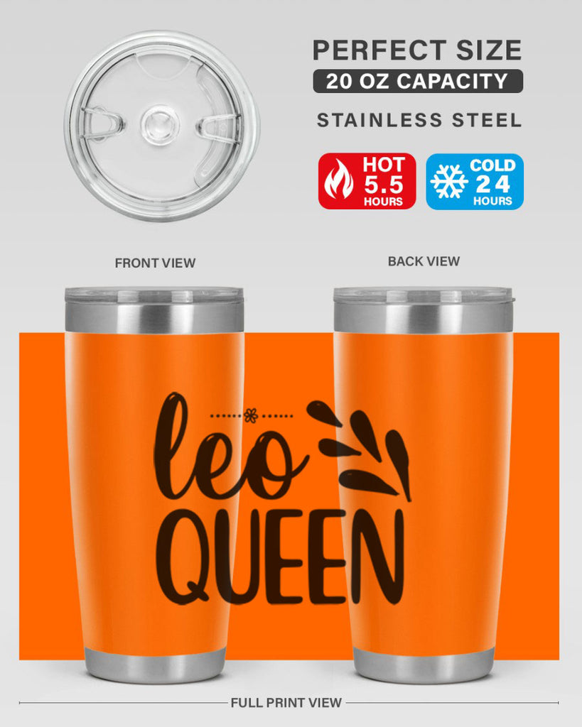 Leo queen 293#- zodiac- Tumbler