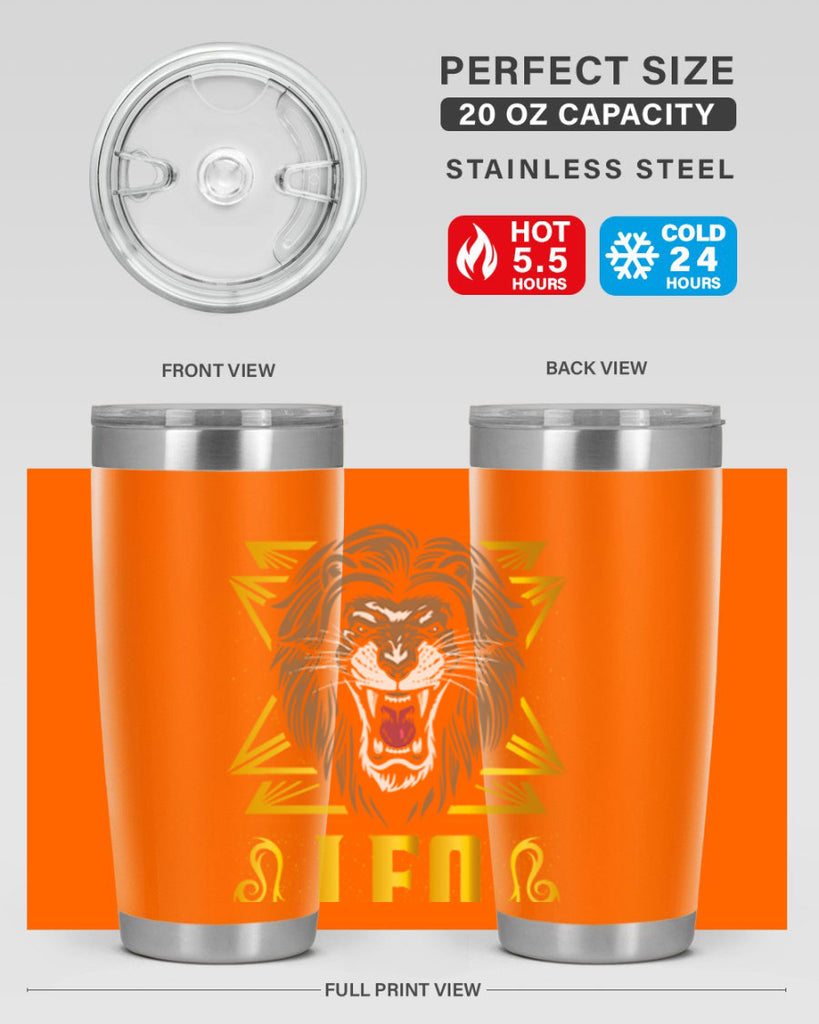 LeoSign 295#- zodiac- Tumbler