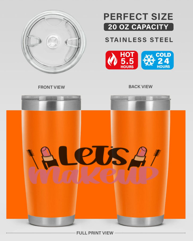 Let∩s Makeup Style 62#- make up- Tumbler
