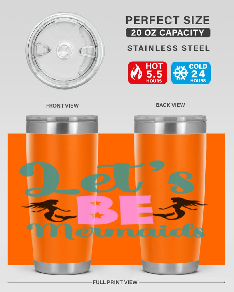 Lets Be Mermaids290#- mermaid- Tumbler