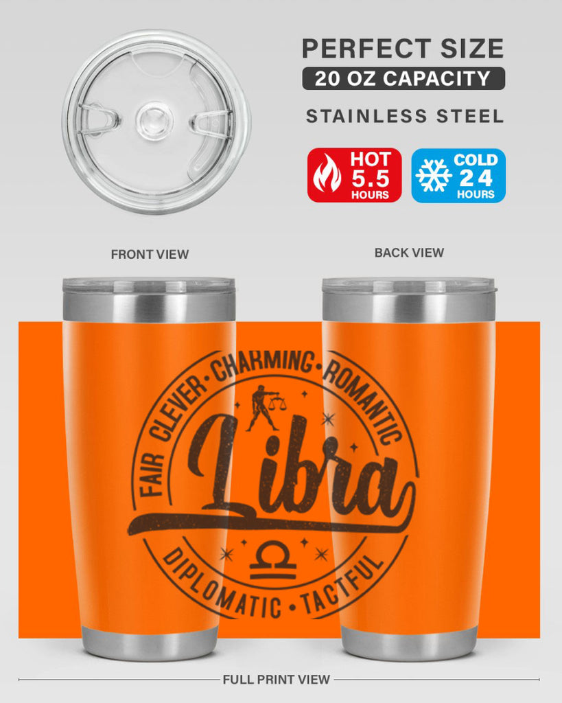 Libra 323#- zodiac- Tumbler