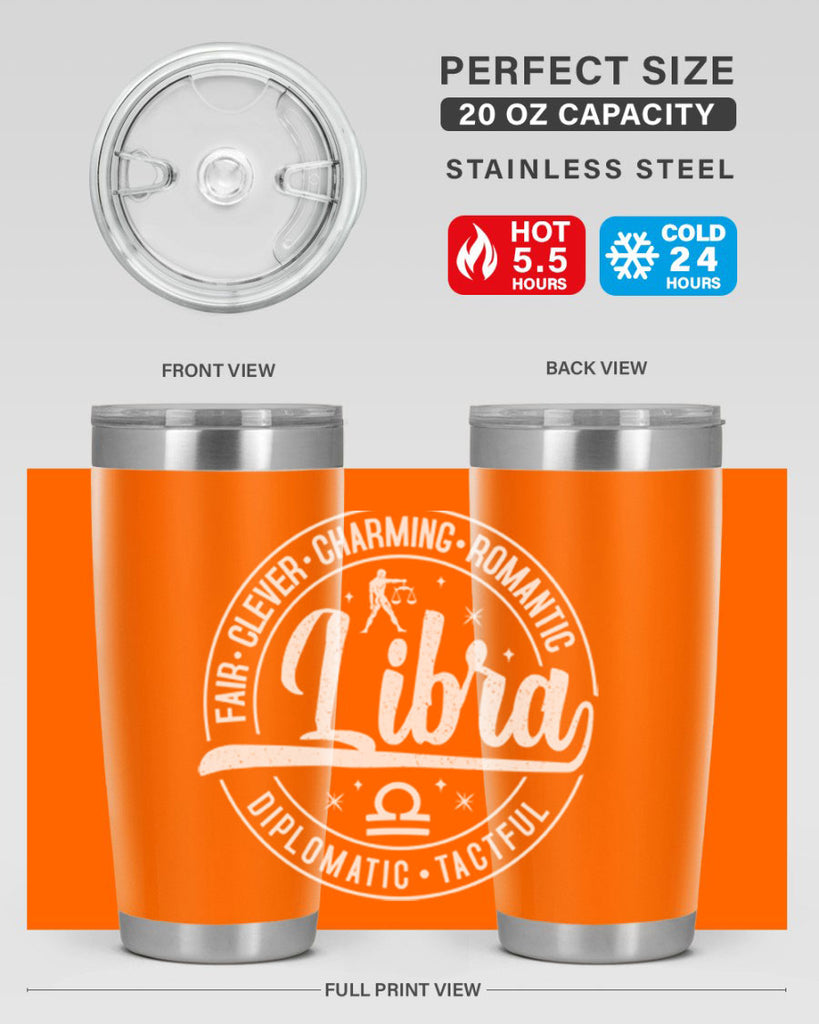 Libra 324#- zodiac- Tumbler