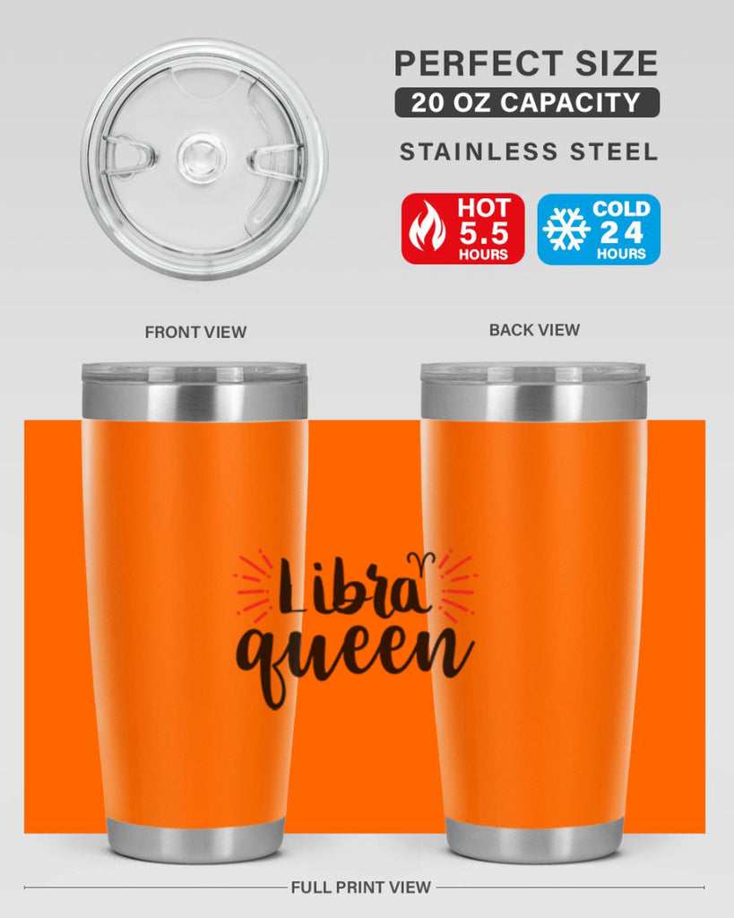 Libra queen 319#- zodiac- Tumbler