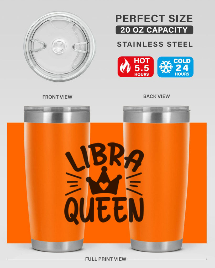 Libra queen 327#- zodiac- Tumbler