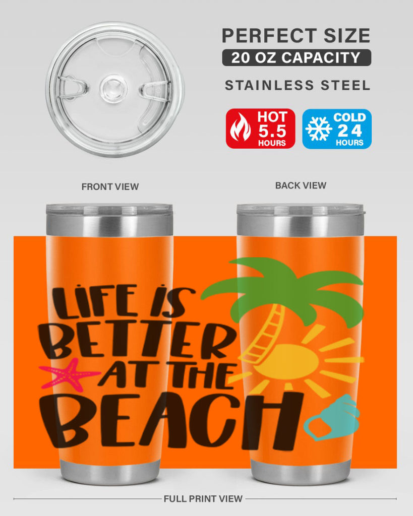 Life Is Better At The Beach Style 34#- summer- Tumbler