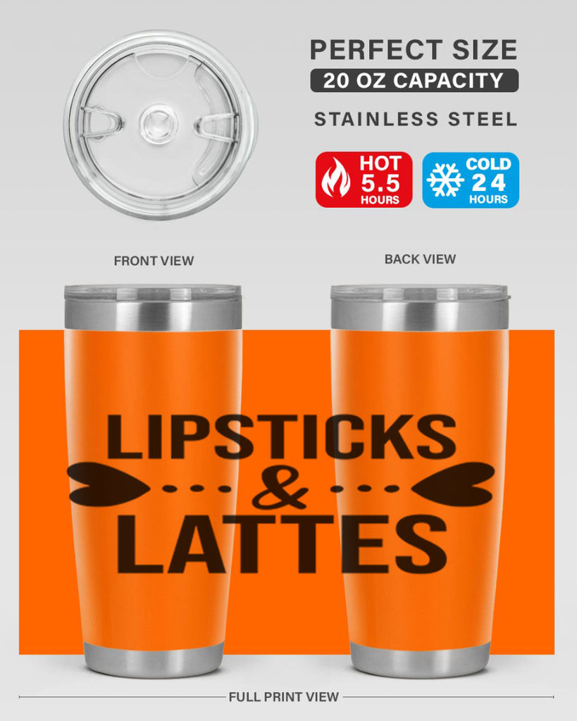 Lipsticks Lattes 114#- fashion- Cotton Tank