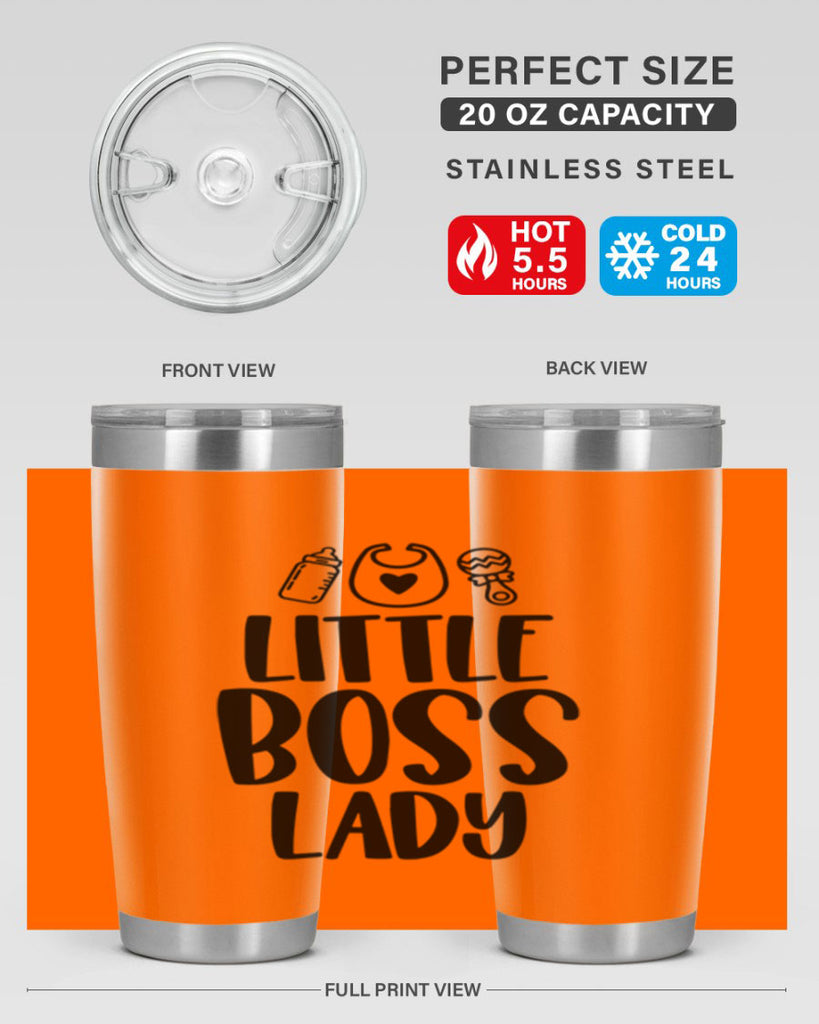Little Boss Lady Style 67#- baby- tumbler