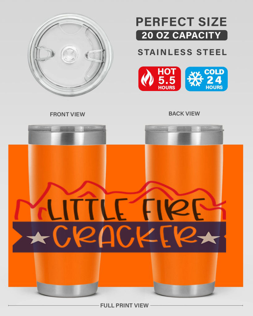 Little Fire Cracker Style 161#- Fourt Of July- Tumbler