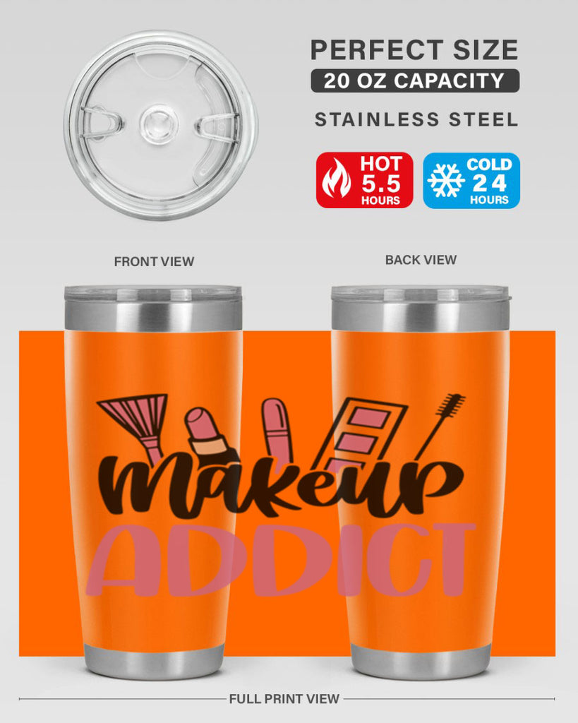 Makeup Addict Style 55#- make up- Tumbler