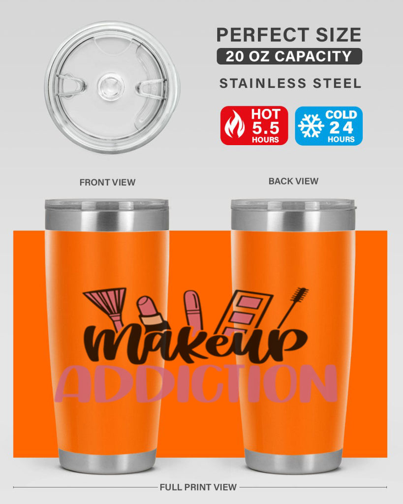 Makeup Addiction Style 54#- make up- Tumbler