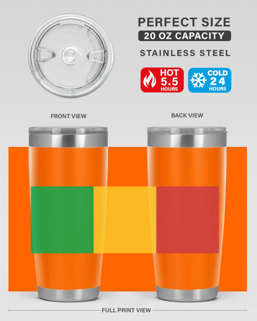 Mali 92#- world flags- Tumbler