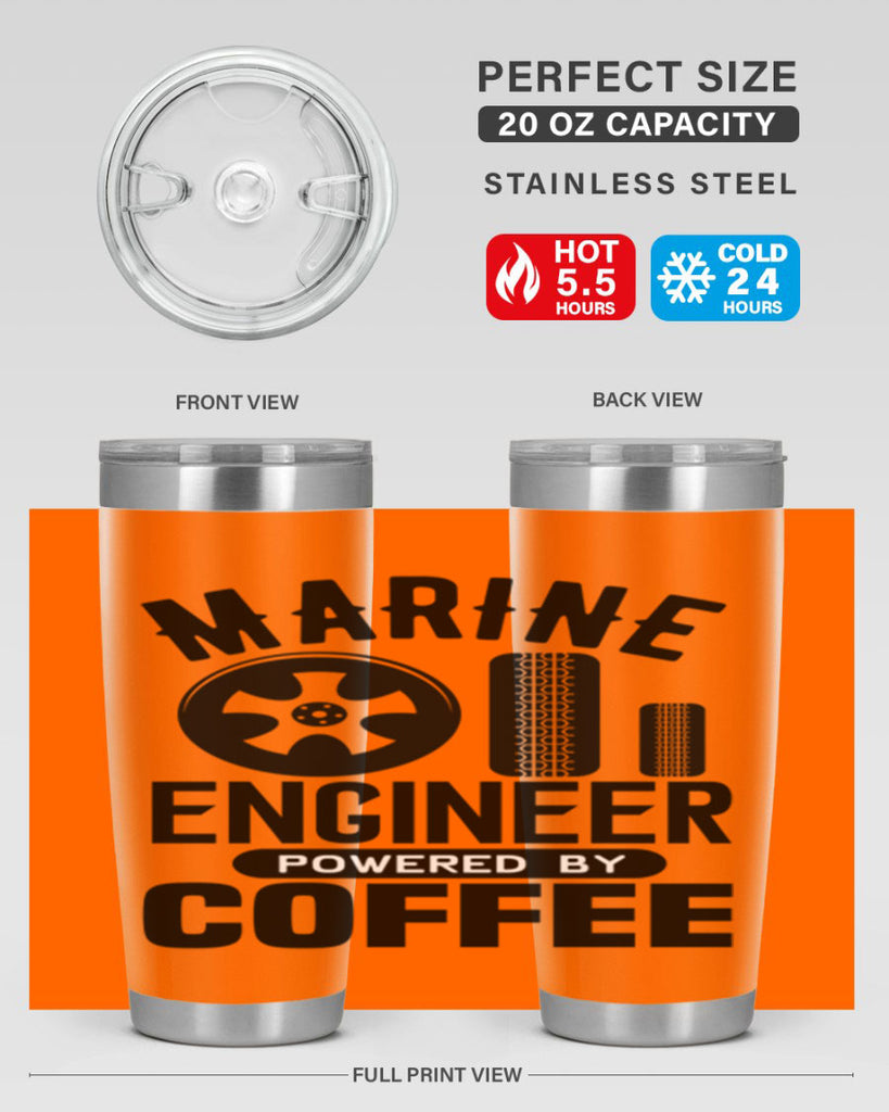 Marine Style 12#- engineer- tumbler