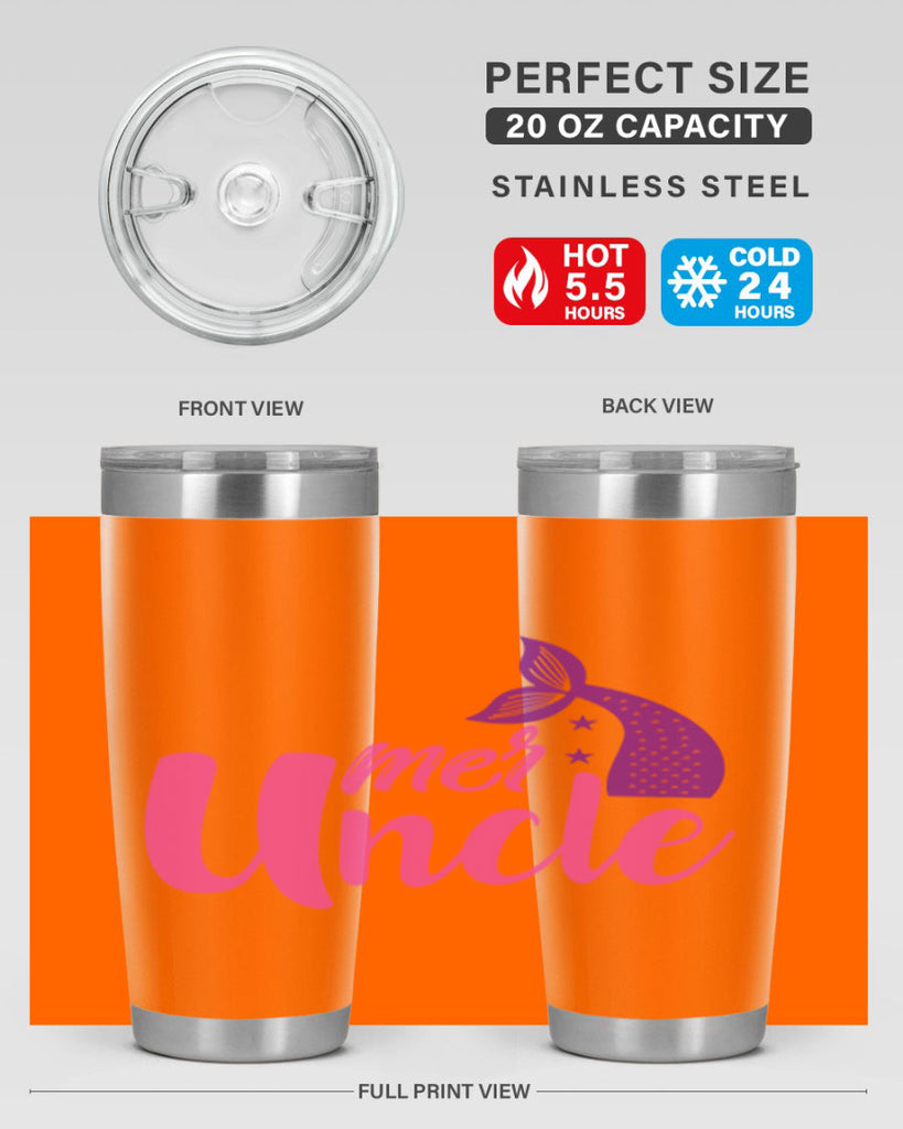 Mer Uncle 347#- mermaid- Tumbler