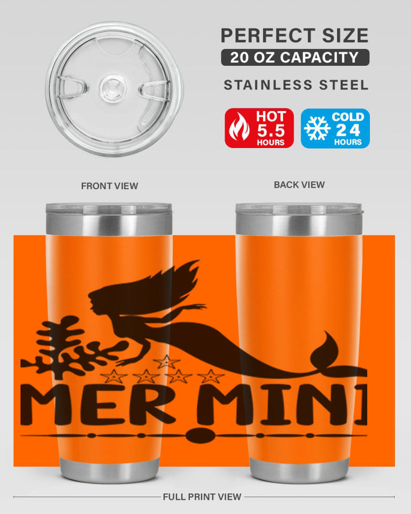 Mer mini 353#- mermaid- Tumbler