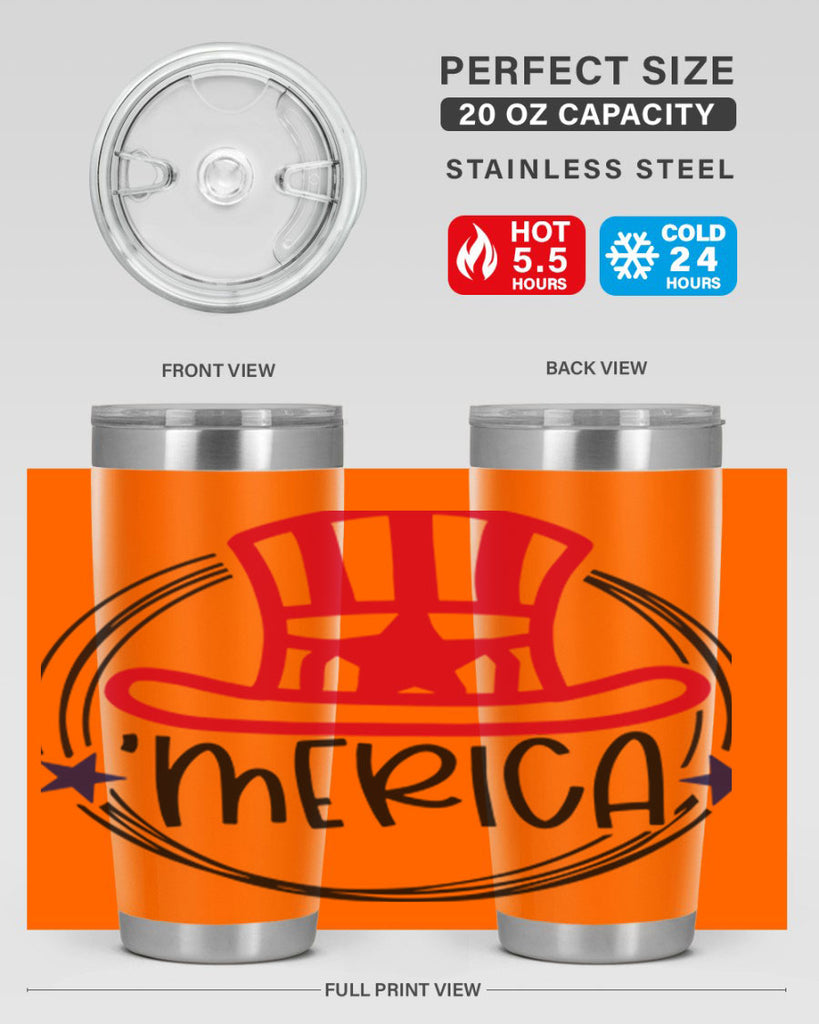 Merica Style 138#- Fourt Of July- Tumbler
