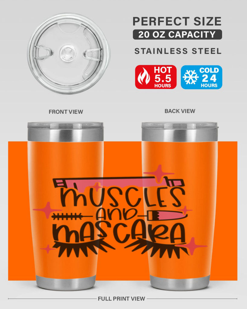 Muscles And Mascara Style 36#- make up- Tumbler