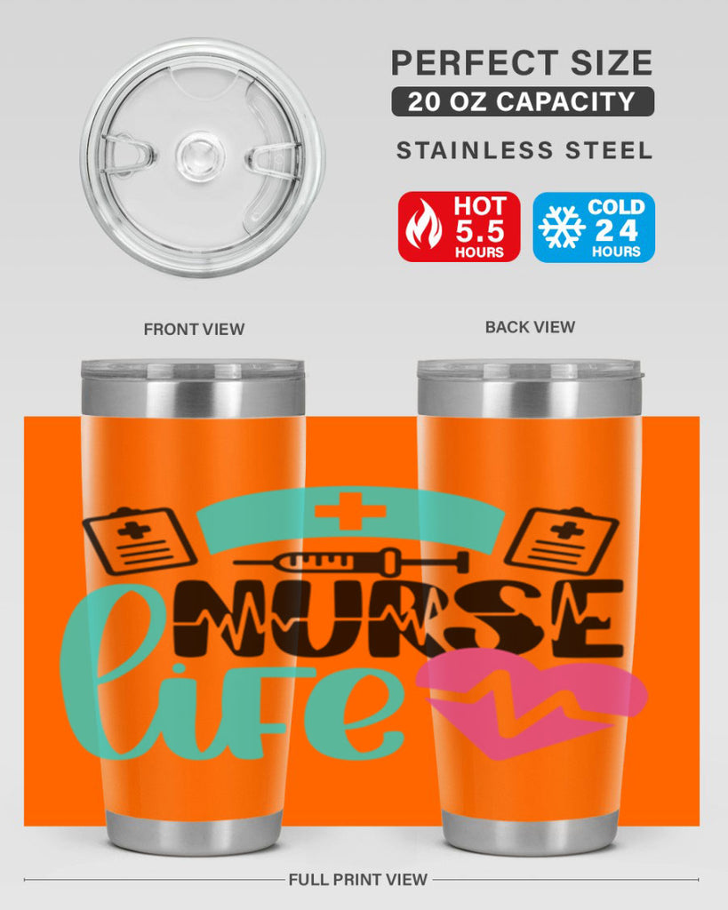 Nurse Life Style Style 106#- nurse- tumbler
