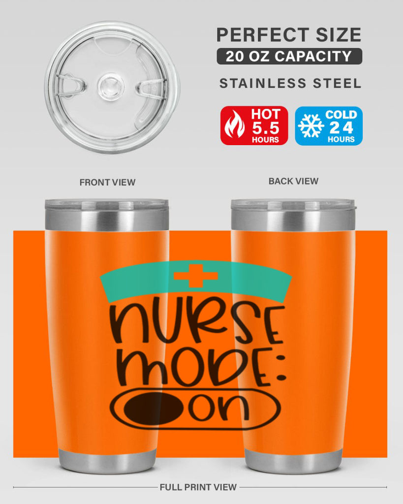 Nurse Mode On Style Style 103#- nurse- tumbler