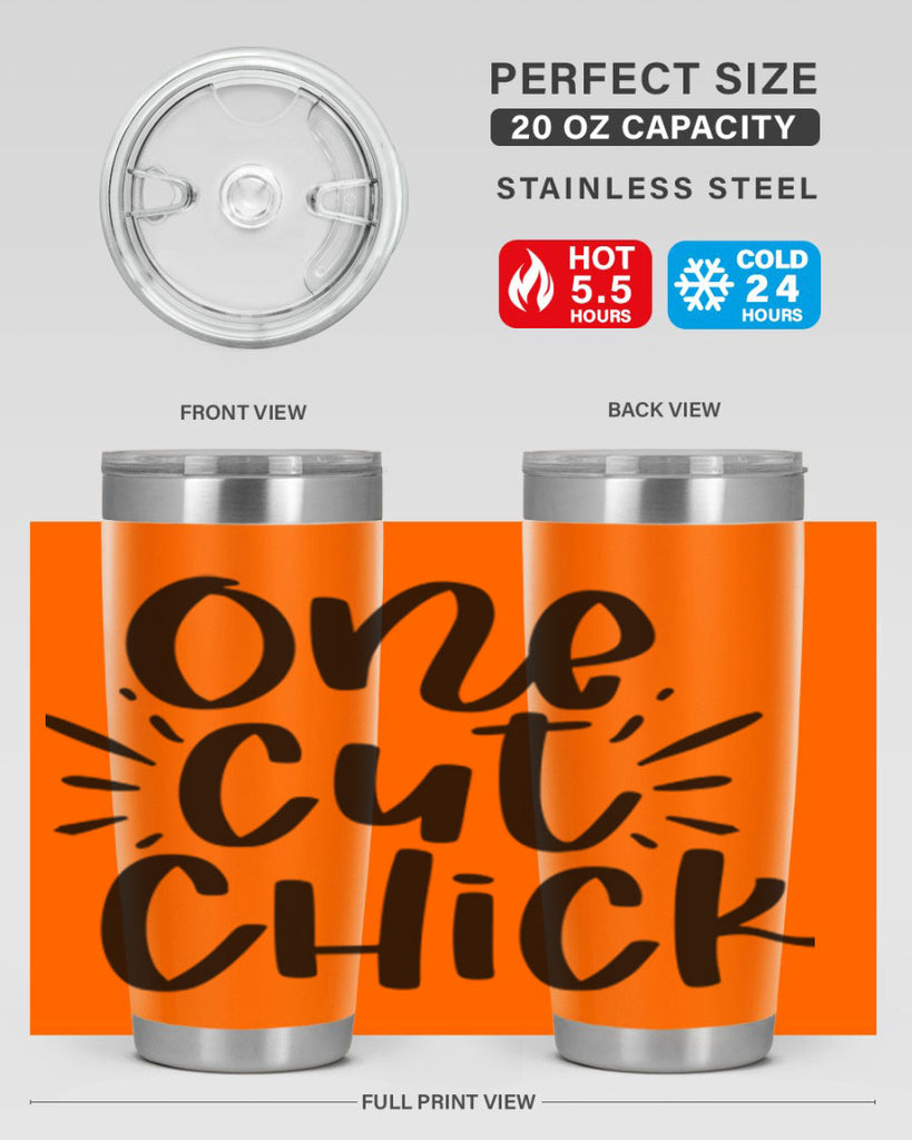 One cut chick  388#- spring- Tumbler