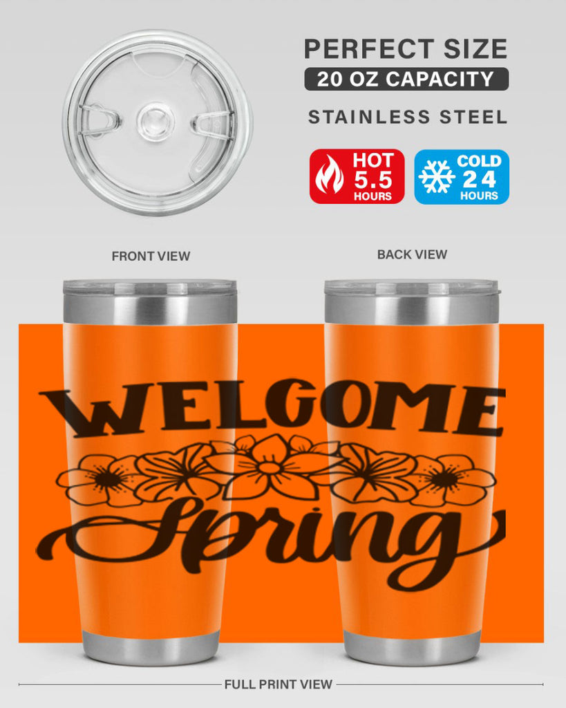PNG_Welcome Spring396#- spring- Tumbler