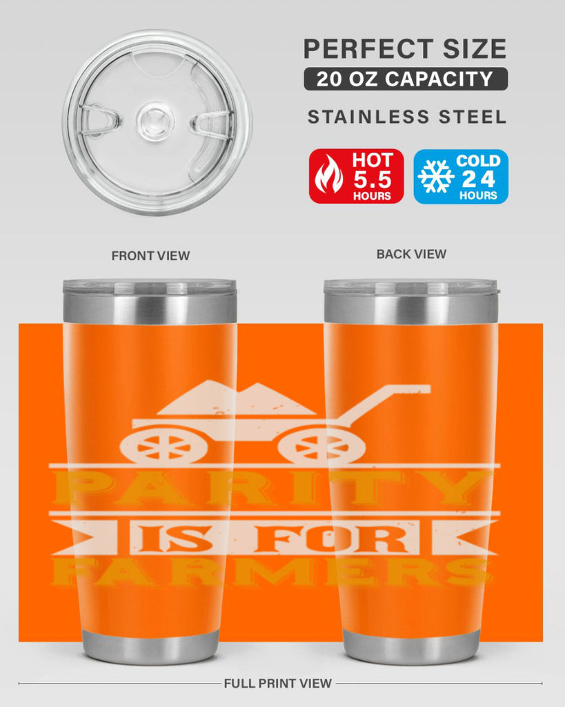 Parity is for farmers 39#- farming and gardening- Tumbler