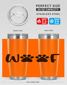 Peace Love Dogs Style 12#- dog- Tumbler