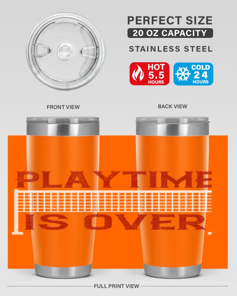 Playtime is over 1932#- badminton- Tumbler