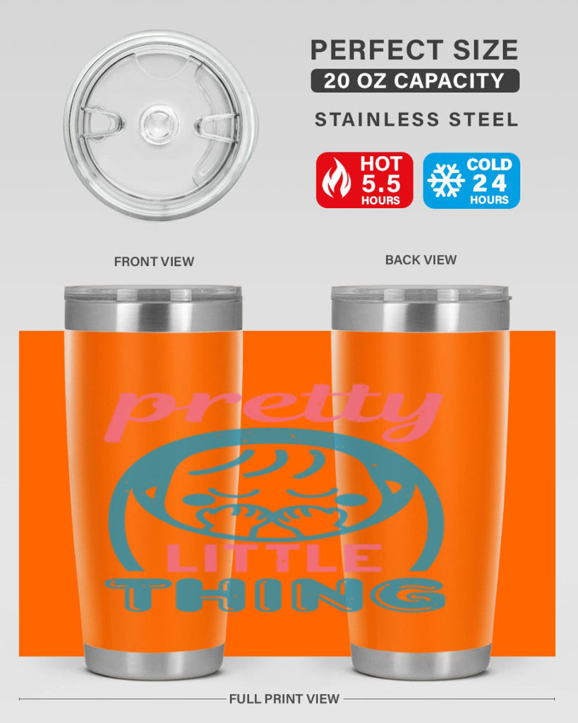 Pretty little Thing Style 19#- baby shower- tumbler