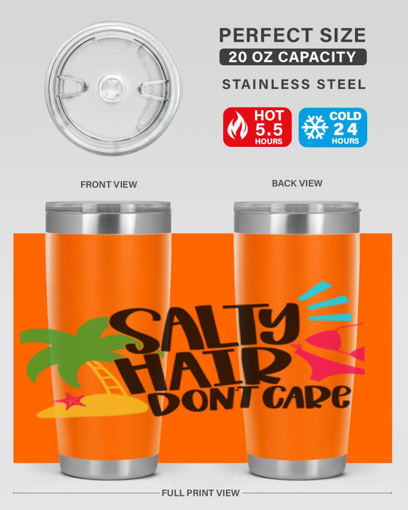 Salty Hair Dont Care Style 29#- summer- Tumbler