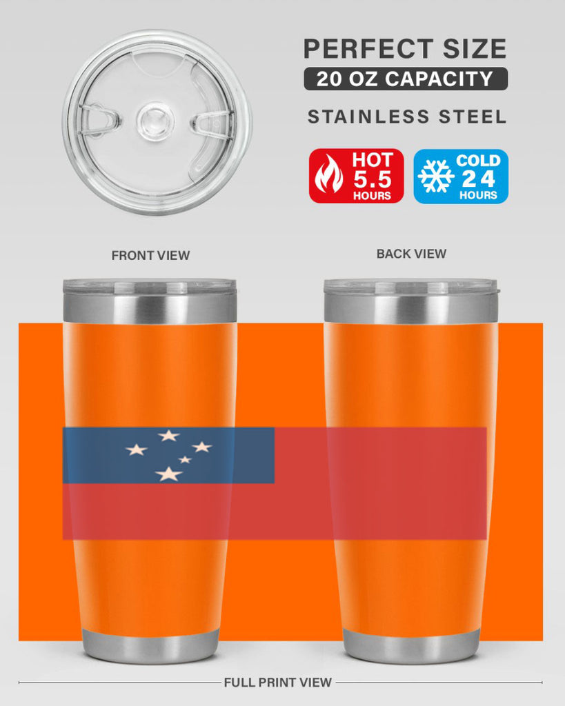 Samoa 49#- world flags- Tumbler